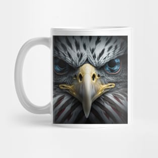 USA, Bald Eagle, America, American Flag, Mug